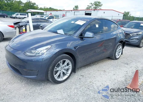 2023 Tesla Model Y Awd/Long Range Dual Motor All-Wheel Drive from USA, damaged, VIN 7SAYGDEE7PA156445